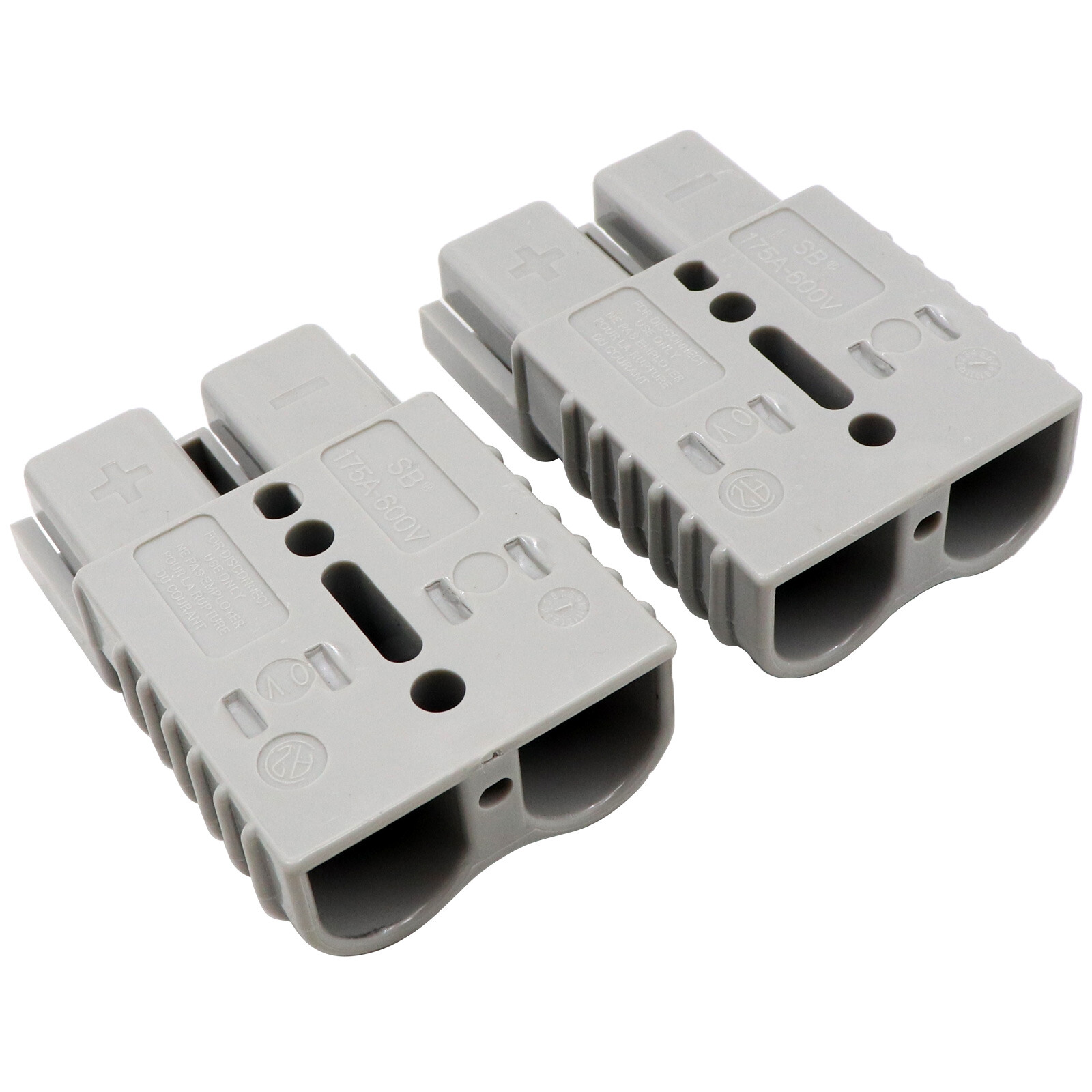 Battery Quick Connect Disconnect Plug 175A 600V Winch Trailer Boat Connector 2pc