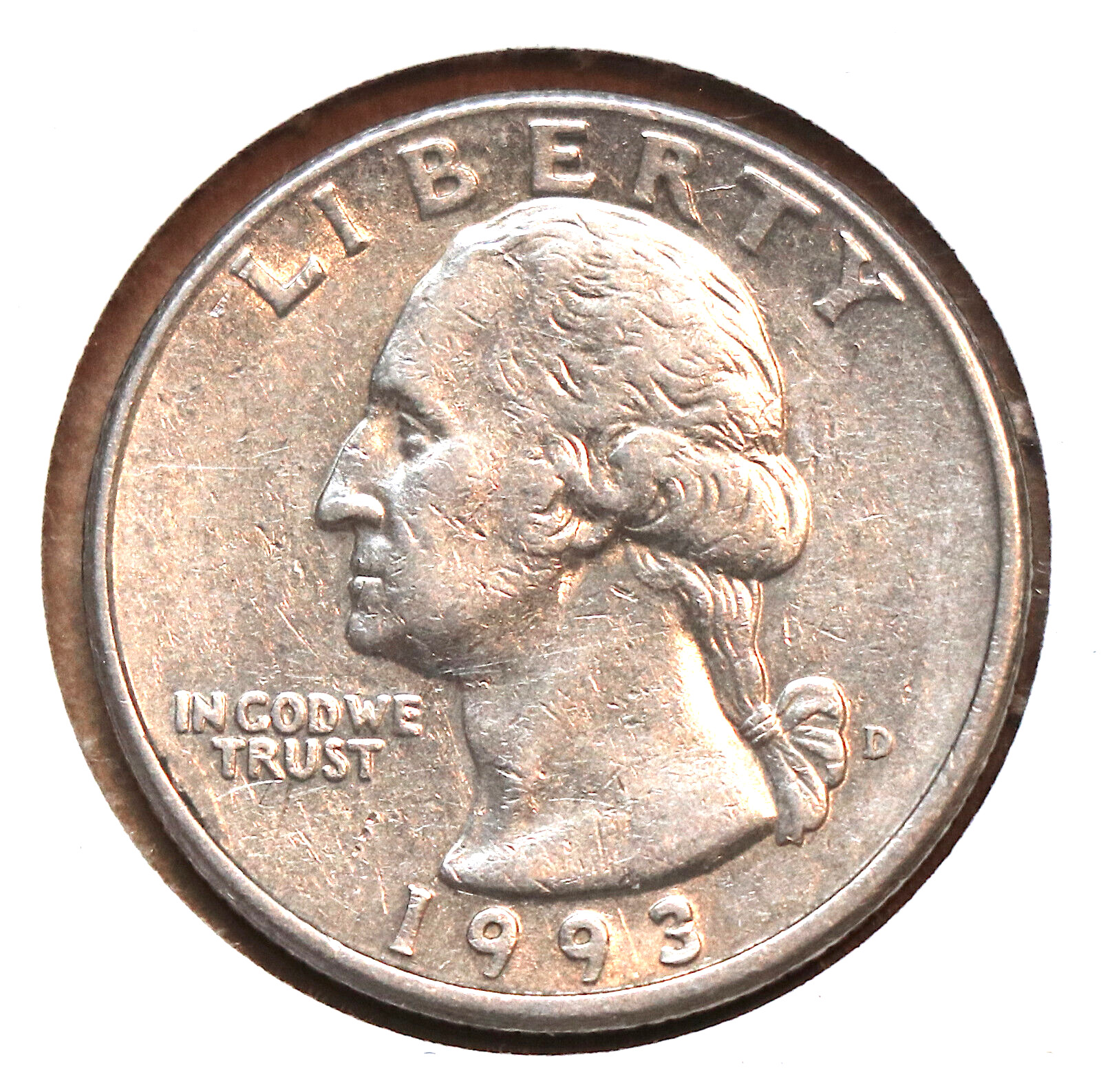 1993 D Washington Quarter circulated