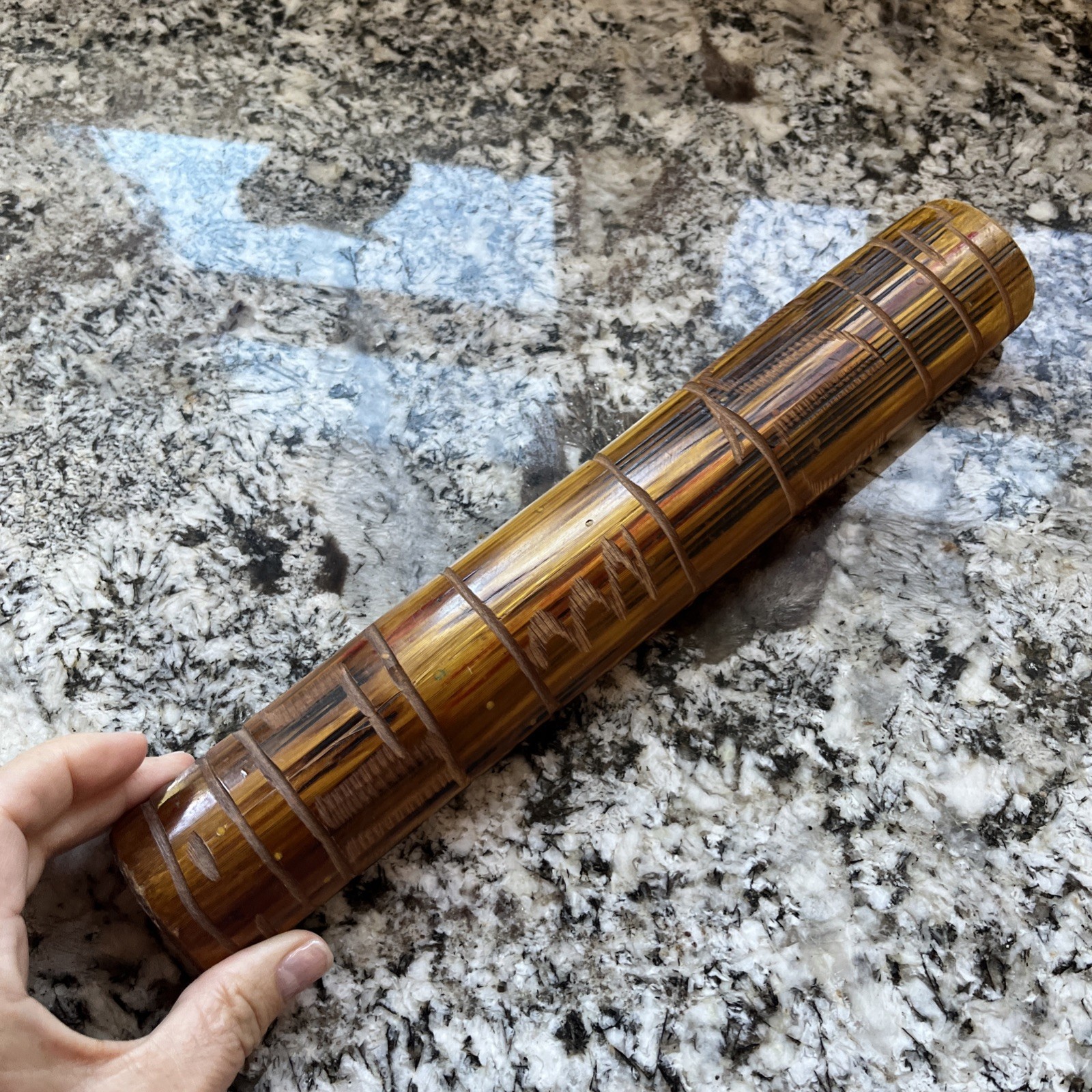Handcrafted Bamboo Rainstick Percussion Instrument