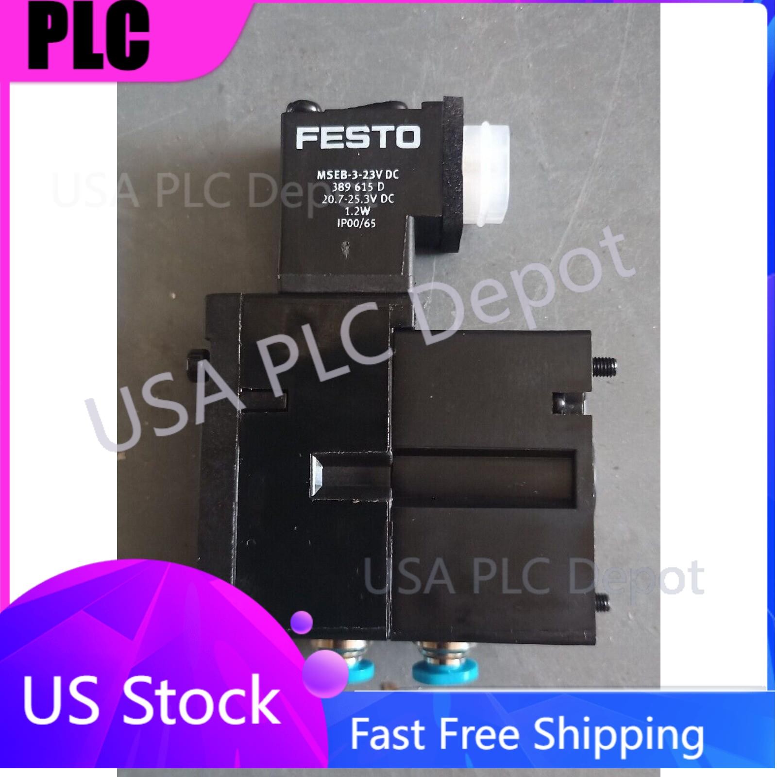 US FREE TAX New Festo  MEBH-4/2-QS-4-SA Solenoid Valve