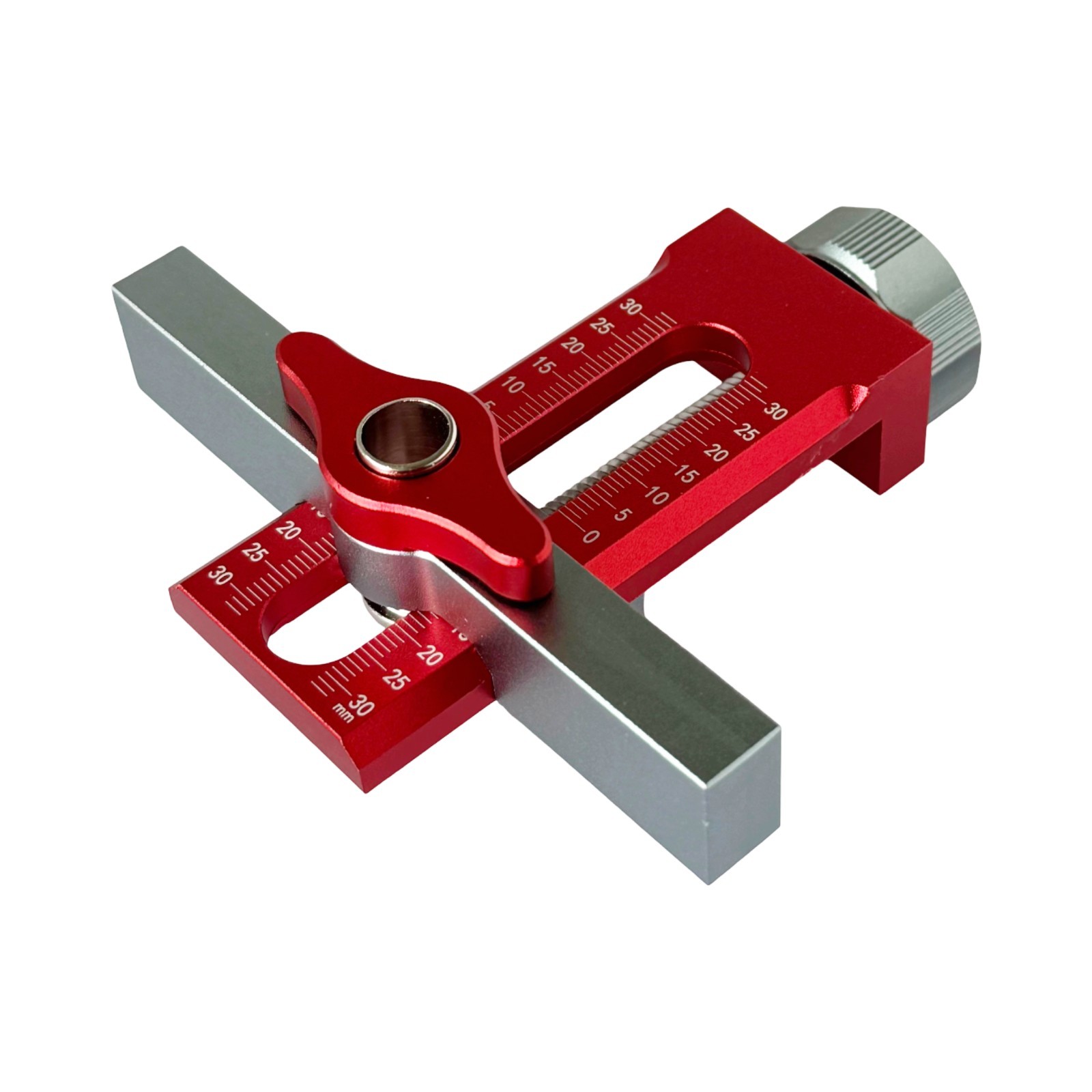 2-in-1 Cabinet Door Installation Jig Push Latch Drill Guide Woodworking Tool