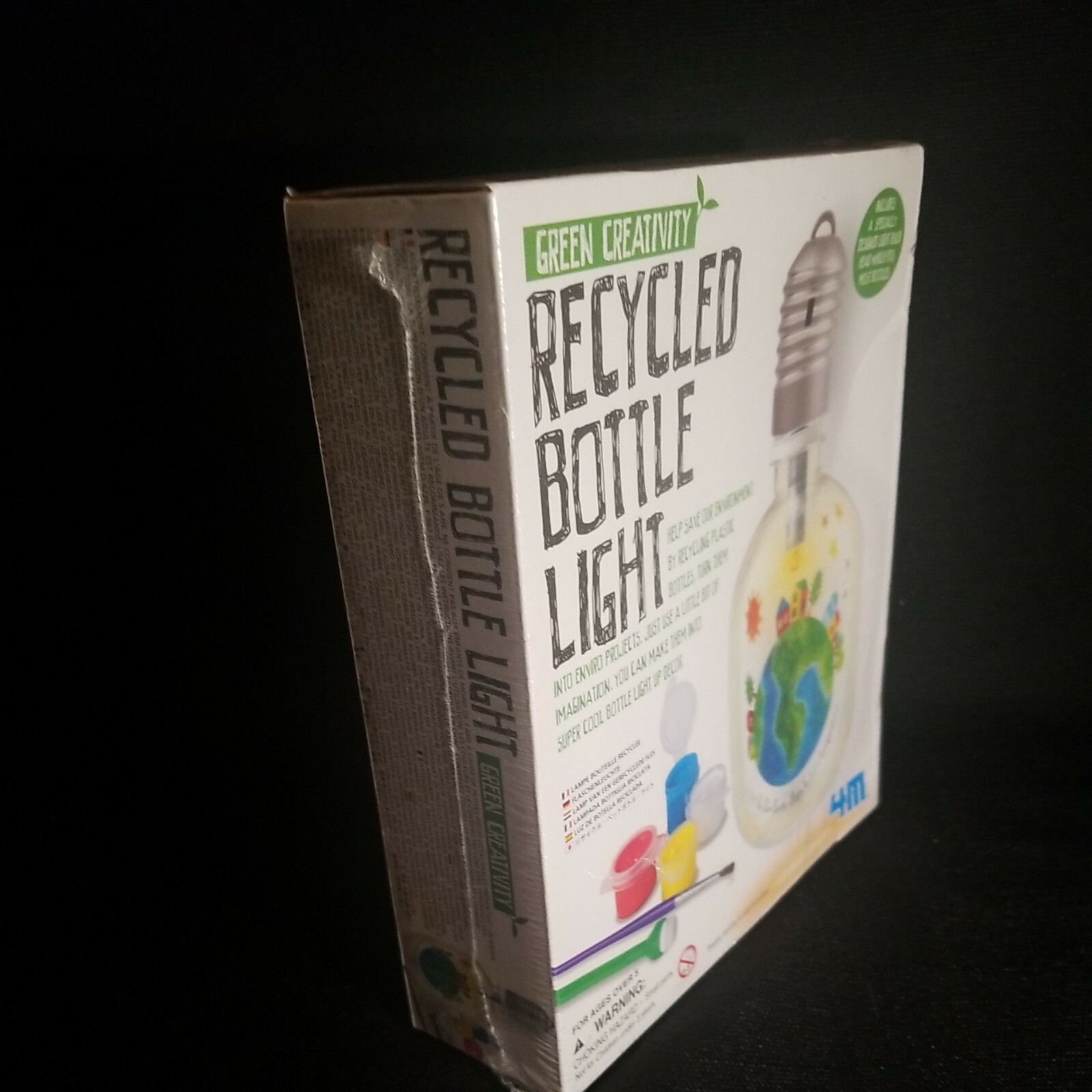 4M SCIENCE KIT (Green Creativity) "Recycled Bottle Light" Sealed - NEW
