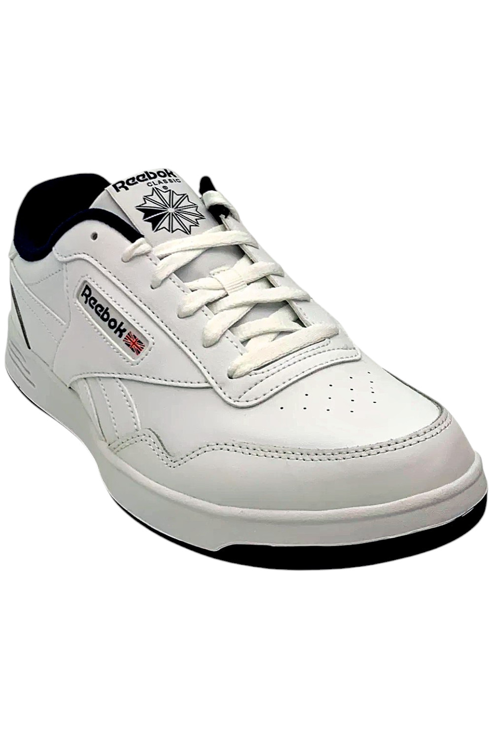 Reebok Club Men's MEMT Parafit Faux Leather Shoes White/Vector Navy