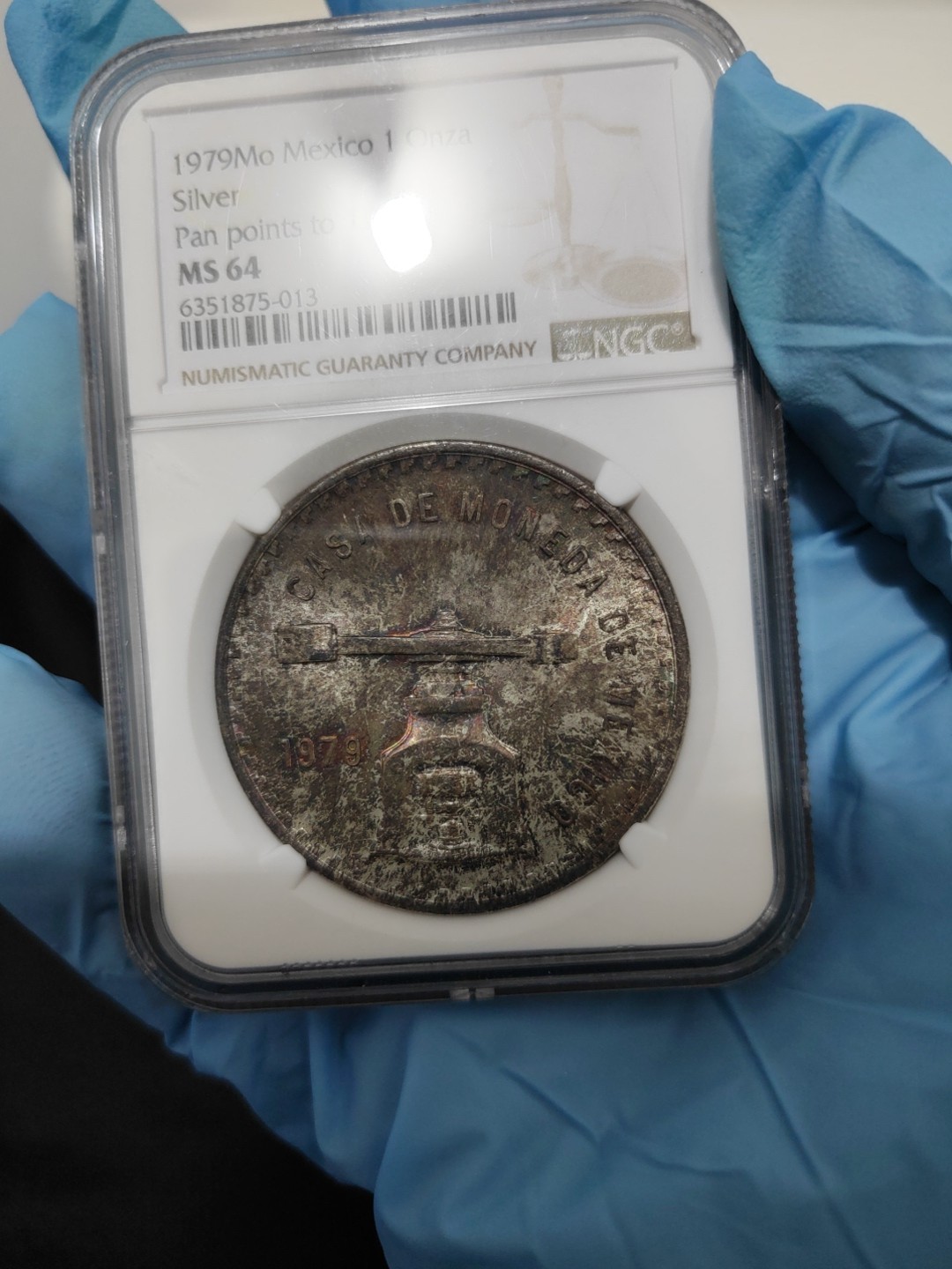 1979 1 oz Balance MS64 NGC with Toning