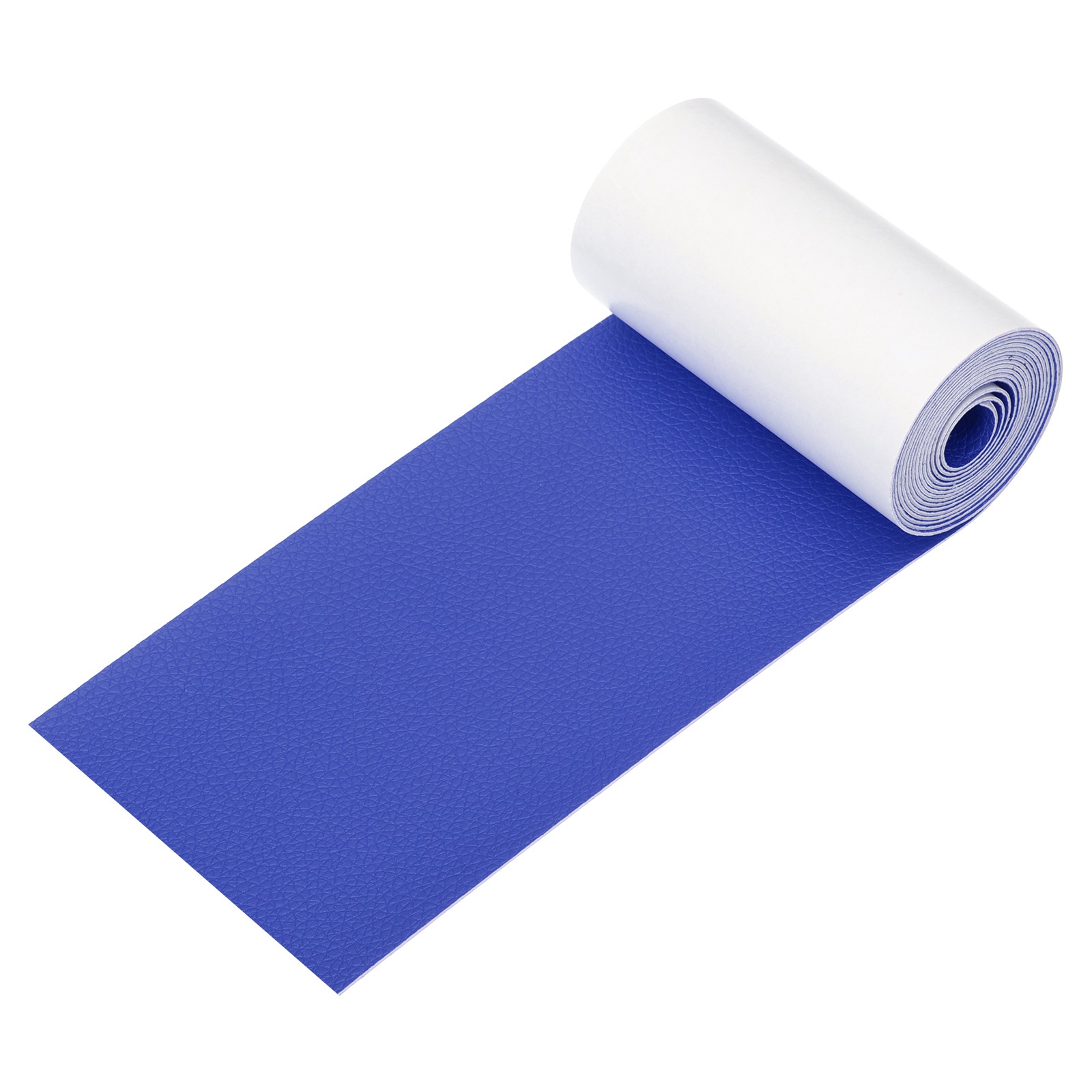 Leather Patches for Furniture, 3.2 x 61 Inch Self Adhesive Tape, Dark Blue