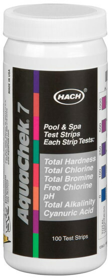 AquaChek Silver 7 in 1 Chlorine Test Strips
