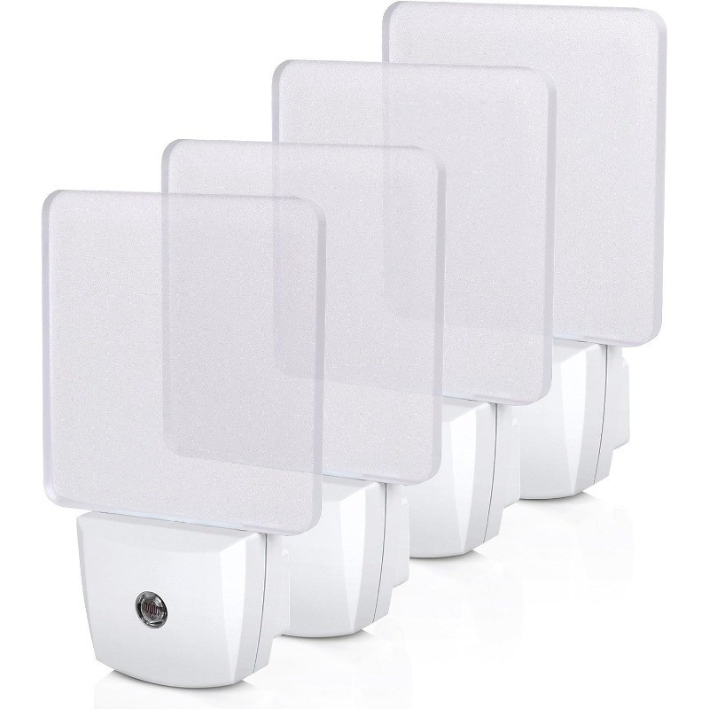 Night Lights Plug into Wall, LED Night Lights Light Sensor 4 Pack Dusk to Dawn