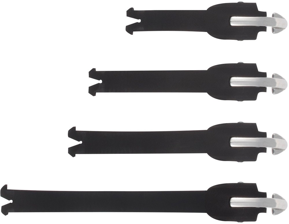 Alpinestars 25CIT74-10 Tech 5/7 Buckle Straps Black