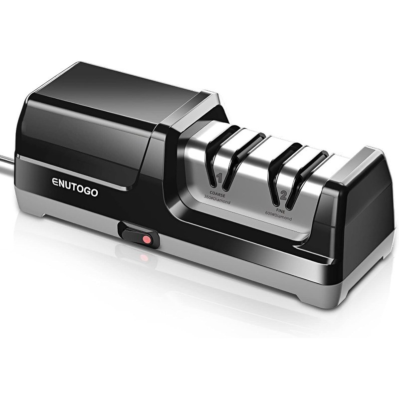 Sharpener Professional 2-Stages Eleltric Knife Sharpeners Diamond Abrasives
