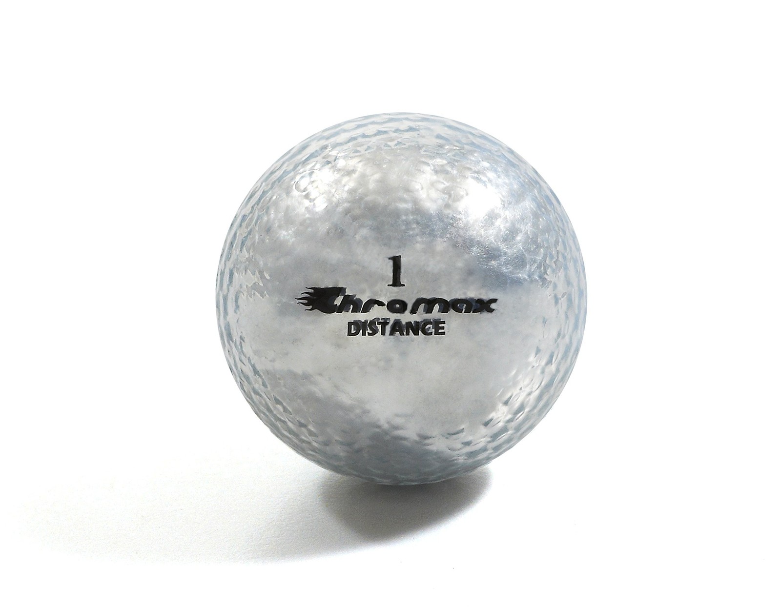 Chromax High Visibility Distance Golf Balls 6-Pack Silver
