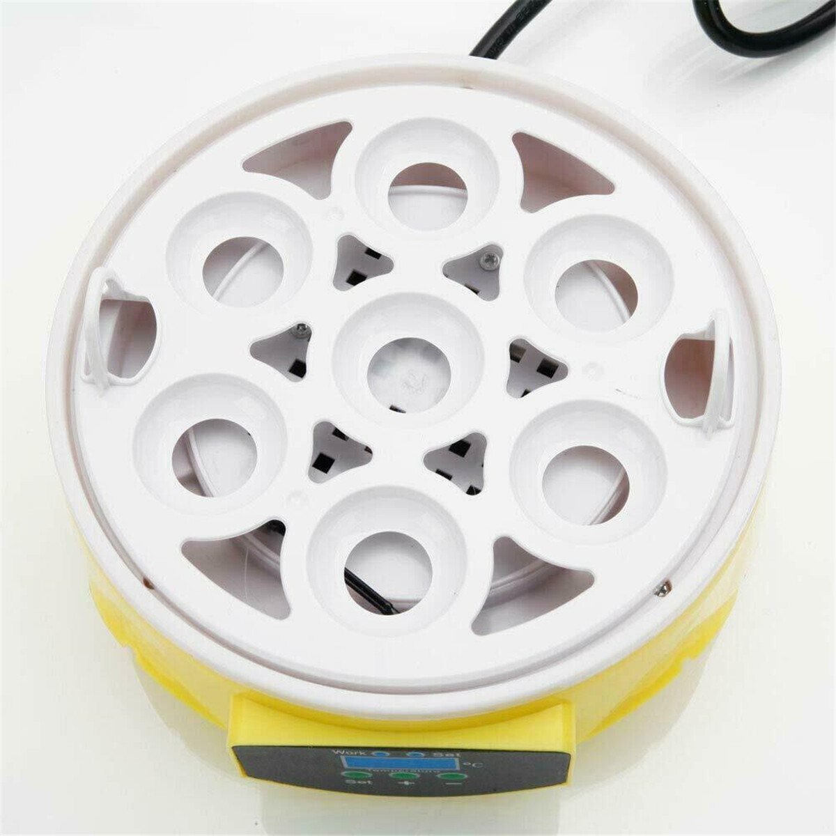 7 Eggs Automatic Digital Egg Incubator Chicken Bird Hatchers Temperature Control