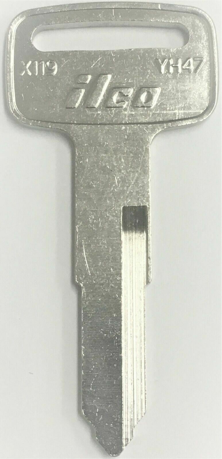 1984+ Yamaha DT FJ FZR GYTR Maxim Radian Motorcycle Key Blank Blanks Keys YH47