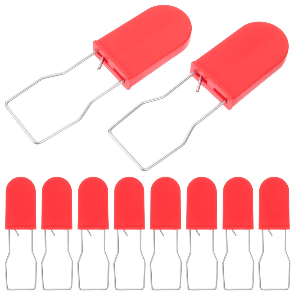 50 Pcs Outdoor Padlock Weatherproof Safety Plastic Security Seal