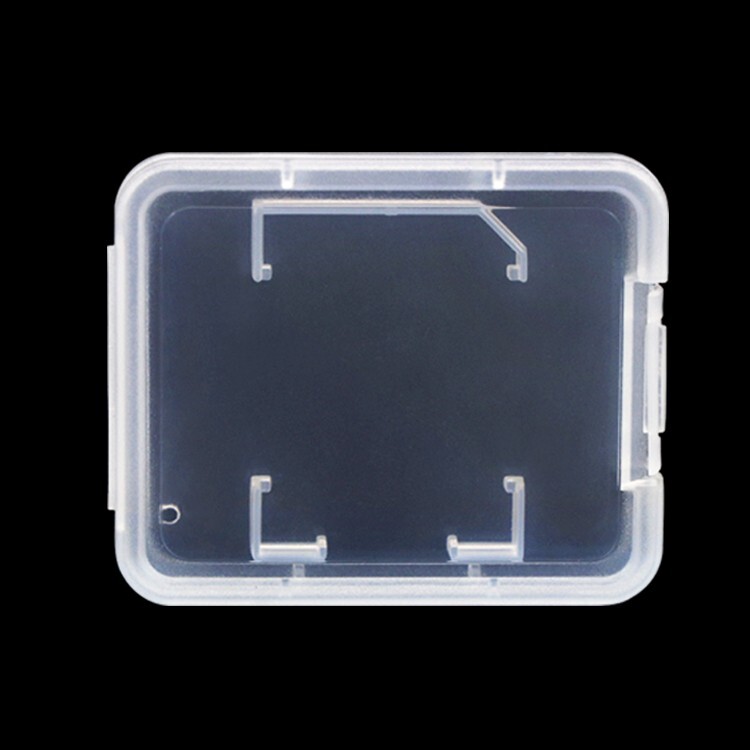 5pcs Plastic SD SDHC Card Holder Memory Card Box MicroSD Adapter Storage Case