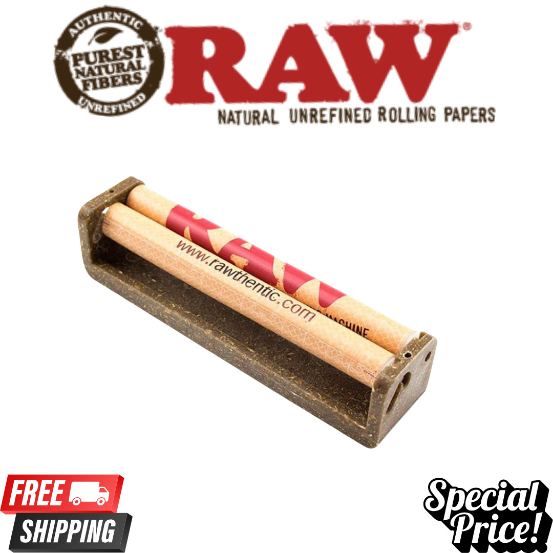Raw Plastic Cigarette Rolling Machine, 70mm - 3 Pack