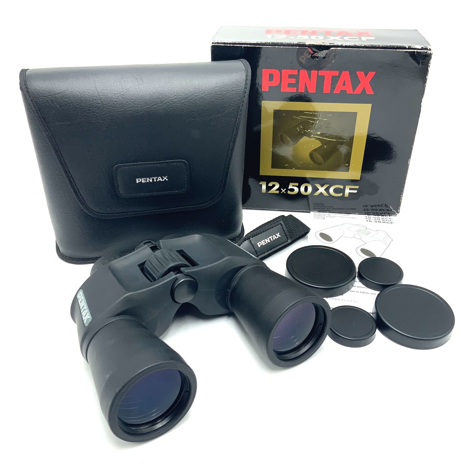 RICOH IMAGING EUROPE SAS Pentax XCF Binoculars With Case 12x50 Field for Birds
