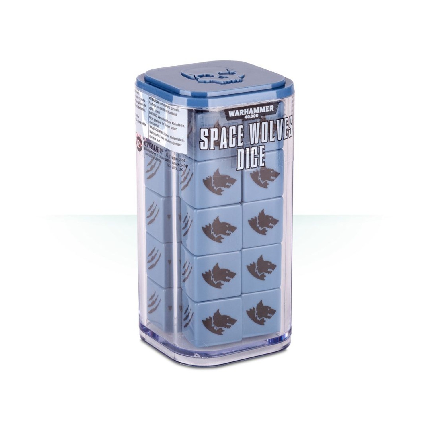 GW Warhammer 40K dice Space Wolves Dice Set (20) (2018 Ed) NM