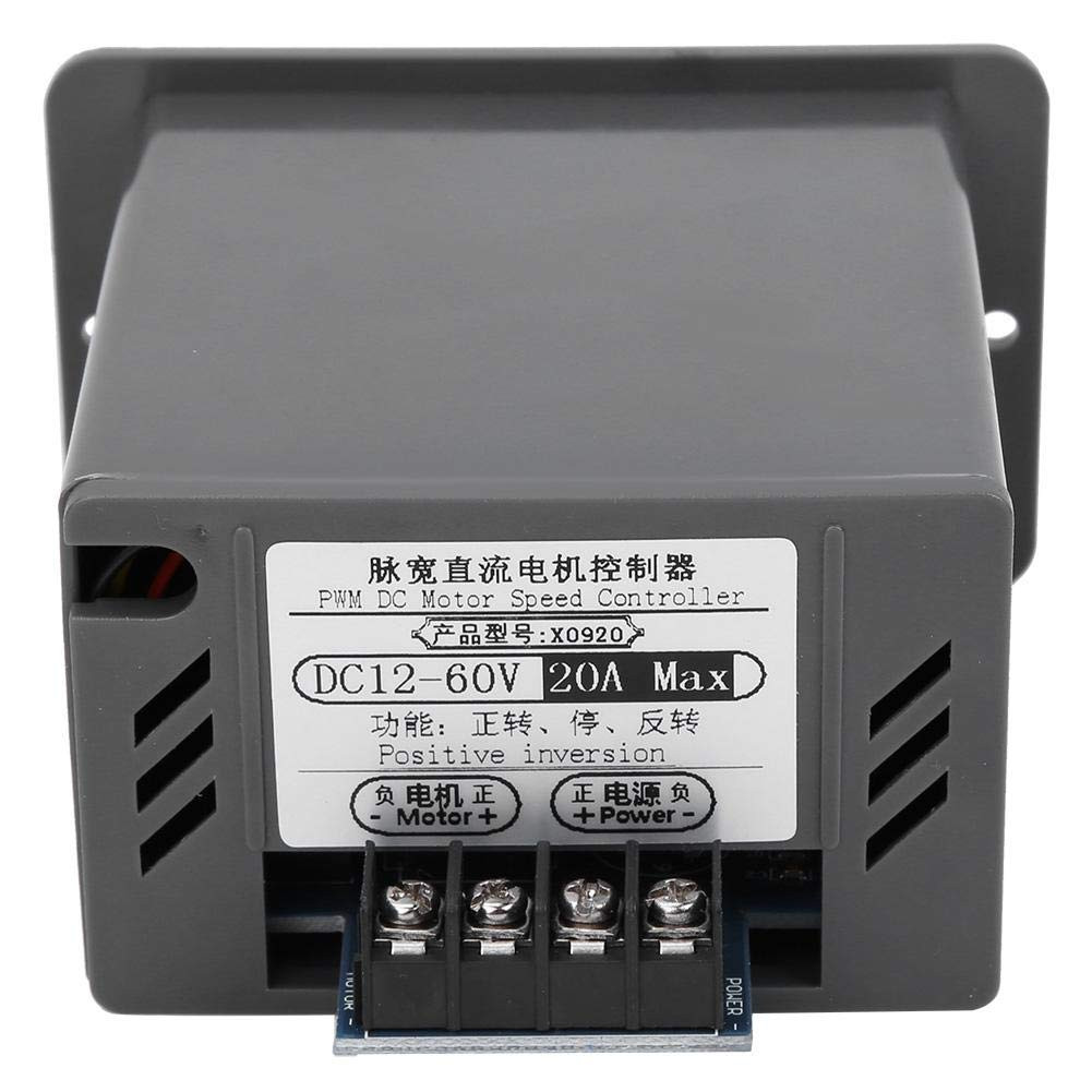 DC12V-60V/20A Motor Speed Controller, DC Motor Speed Controller, Forward/Reverse