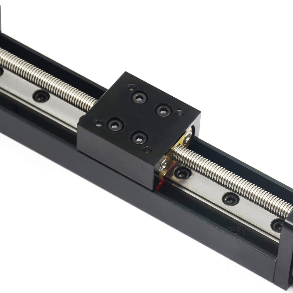 1PCS Mini Linear Rail Guide Slide Actuator T6x1 Lead Screw with NEMA11 Steppe...