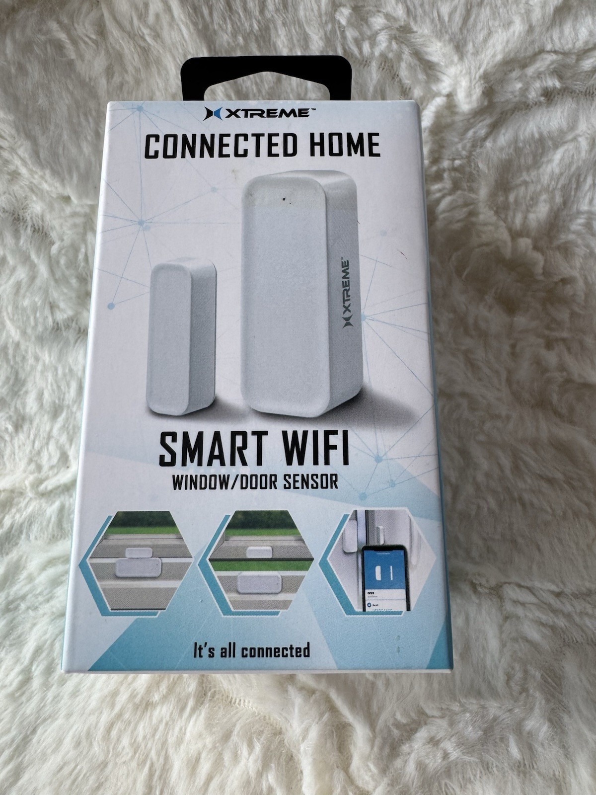 Xtreme Smart WIFI Window/Door/ Gate Sensor! Security Alarm Detector. NEW!
