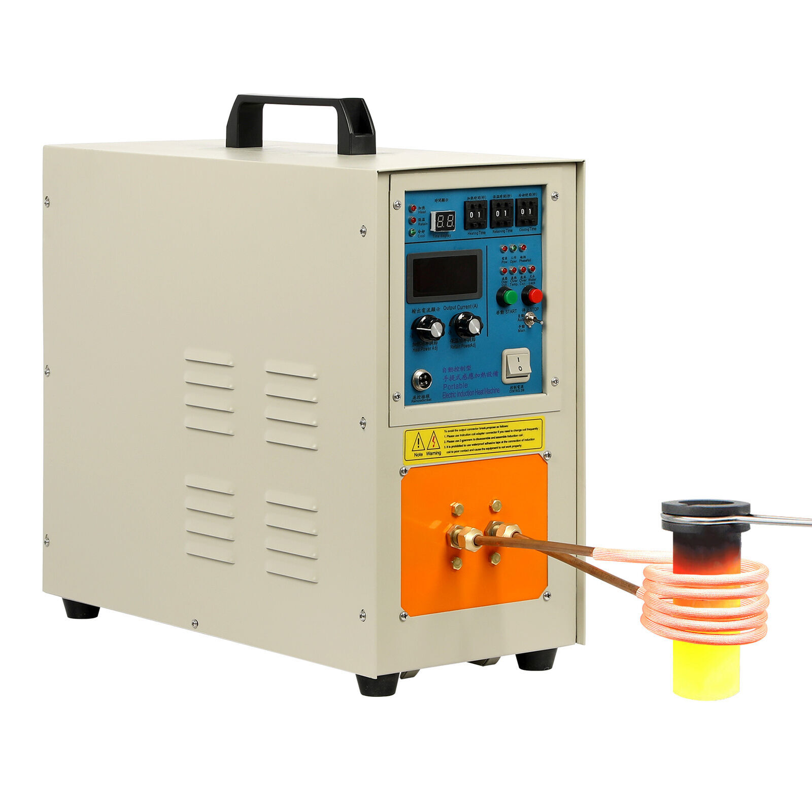 High Frequency Induction Heater Furnace Welder 15KW 30-100 KHz 3992℉/2200℃