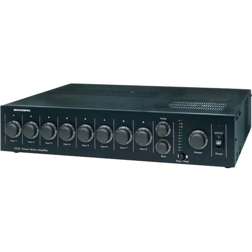 Bogen Power Vector V250 Amplifier - 340 W RMS - Black (V250)