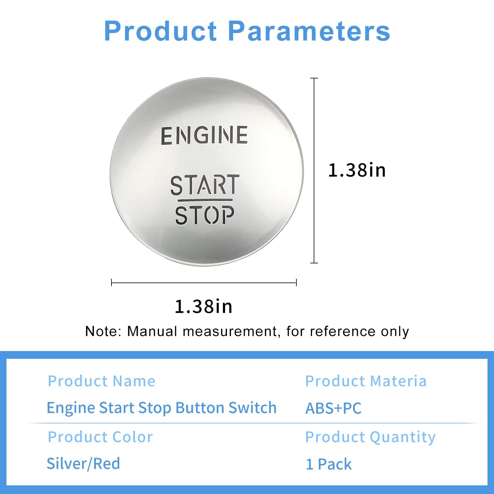 Engine Start Stop Button Switch for Mercedes Benz GLC GLE C Class Accessories