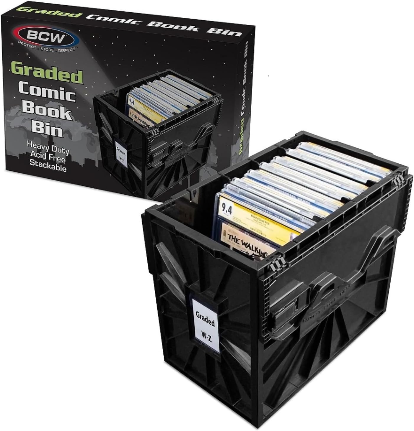 Comic Book Storage Solution – Holds 30 Graded Comics