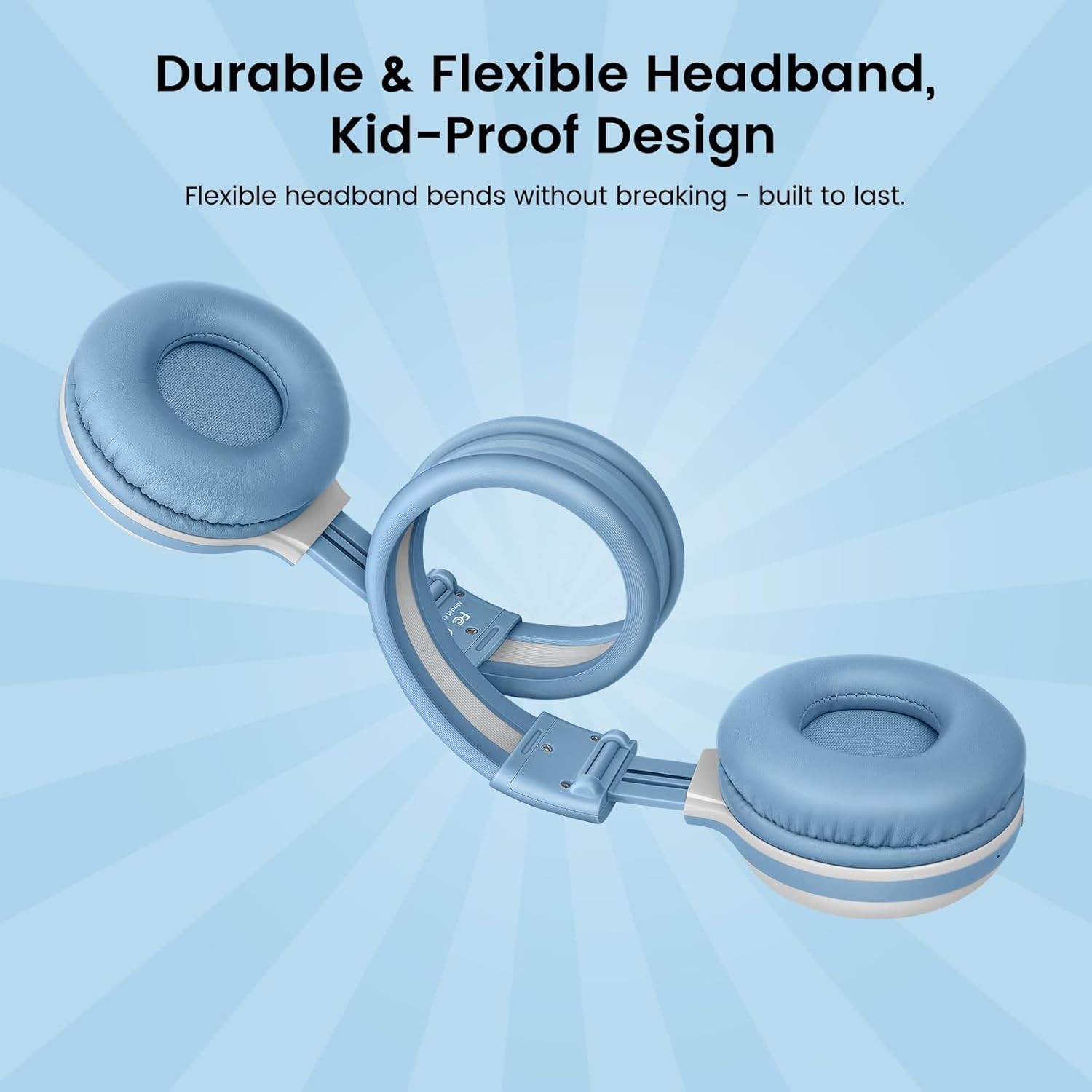 SIMOLIO AuraCast Kids Bluetooth Headphones - Group Listening Wireless Sharing