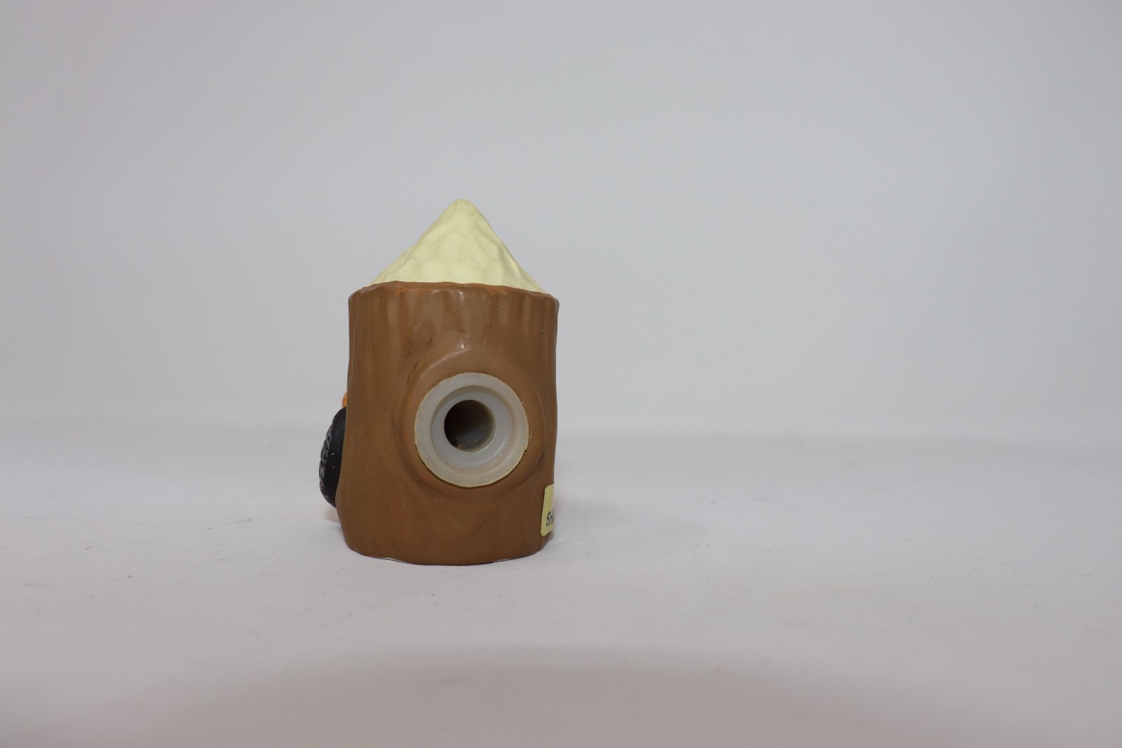 1982 Enesco Critter Sitters Orange Beaver Pencil Sharpener