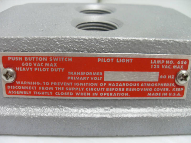 ⭐NEW IN BOX⭐ APPLETON EDSK2SP DOUBLE HOLE EXPLOSION PROOF COVER 🔴USA🔵