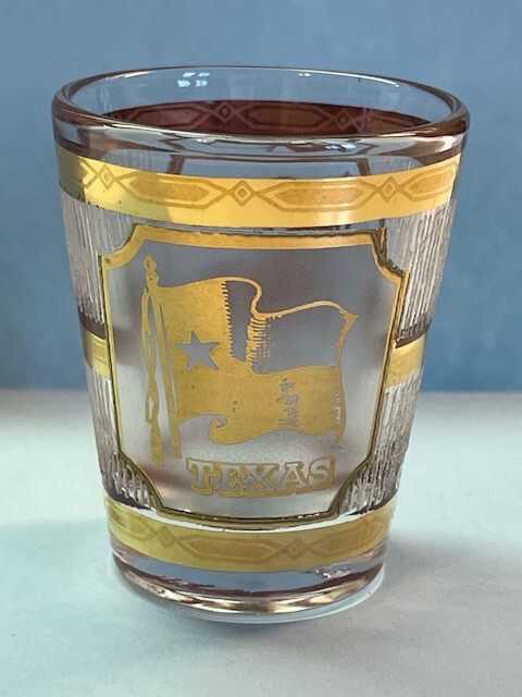 Vintage Texas Shot Glass