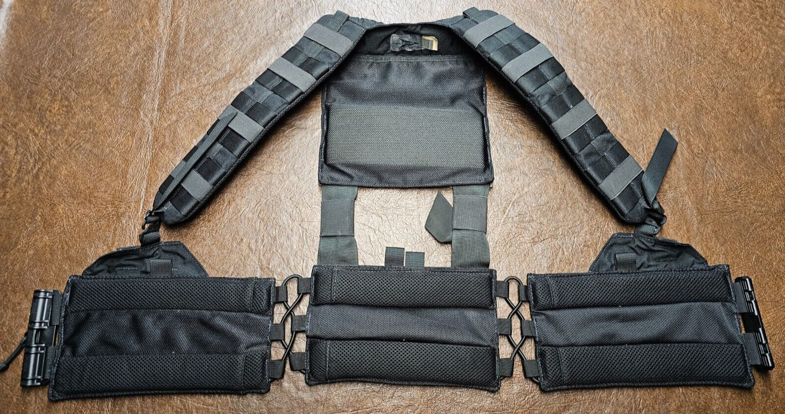 FirstSpear Tubes Gunner Harness S/M Black MOLLE H tactical padded recon rig Crye