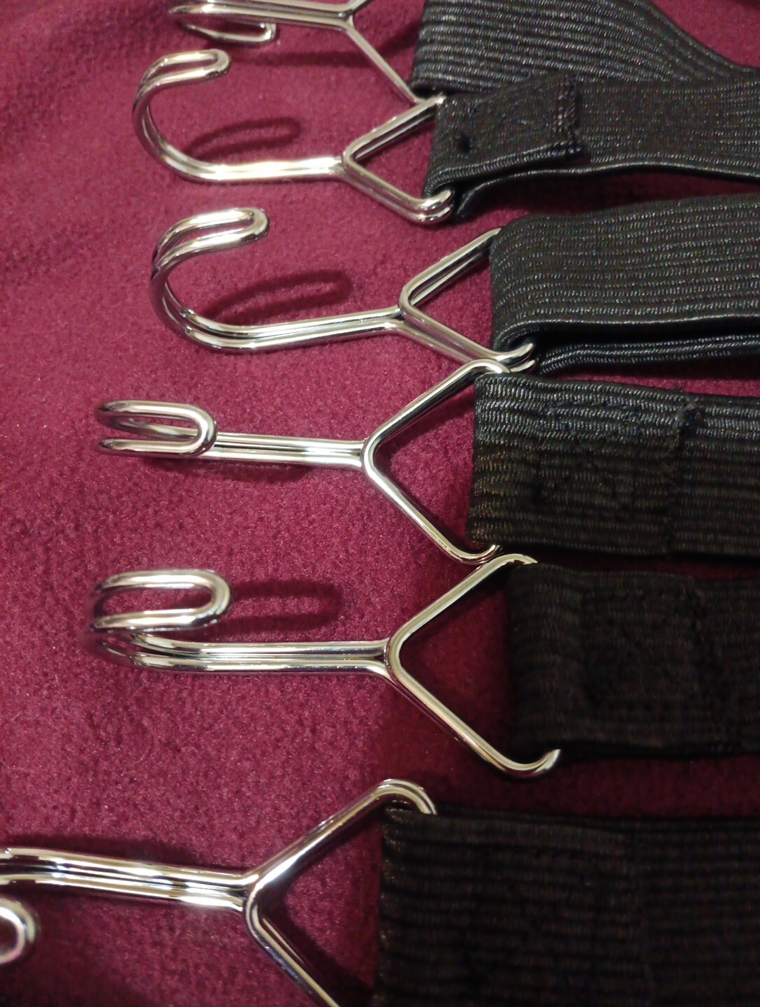 QWORK Truch Bed Straps High Quaity Adjustable 10 Pieces Stainless