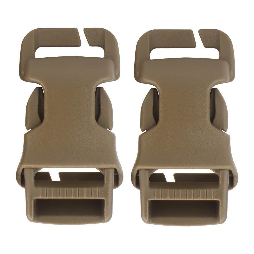 1 Inch QASM Buckle Quick Attach Surface Mount Tactical Mil-Spec MOLLE PALS Webbi