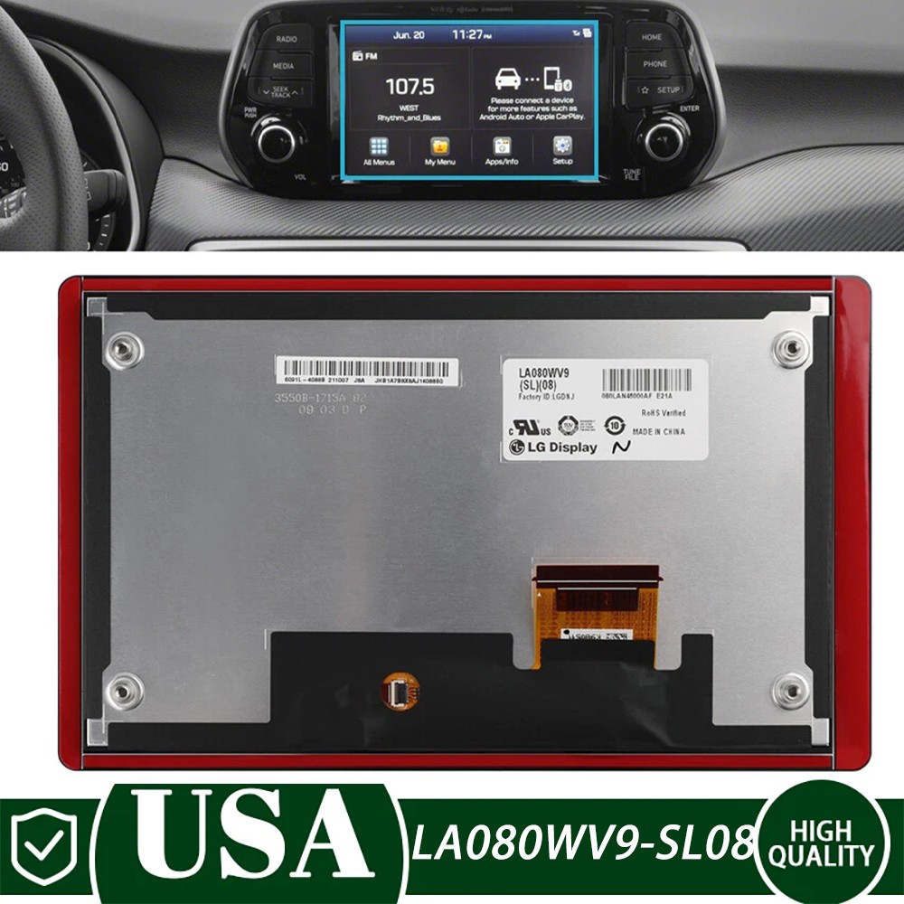 REPLACEMENT LCD DISPLAY TOUCH For Kia Niro Telluride Hyundai SANTA FE Nav Radio