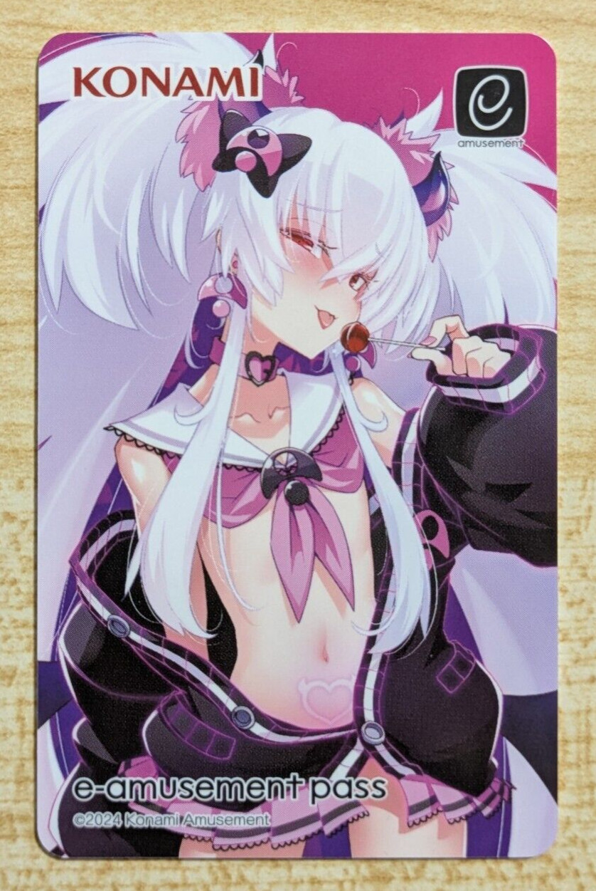 NEW Konami e-AMUSEMENT PASS Card Grim Aloe Amusement IC