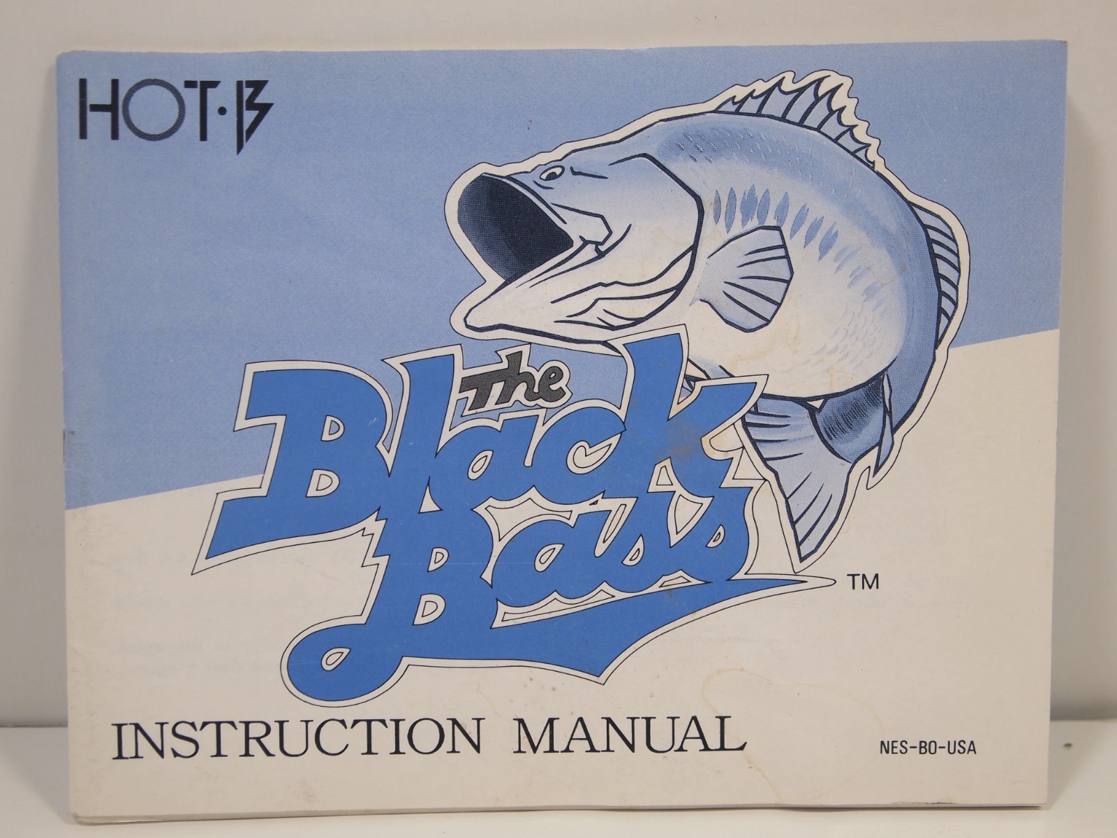 Black Bass (Nintendo | NES) Authentic MANUAL ONLY
