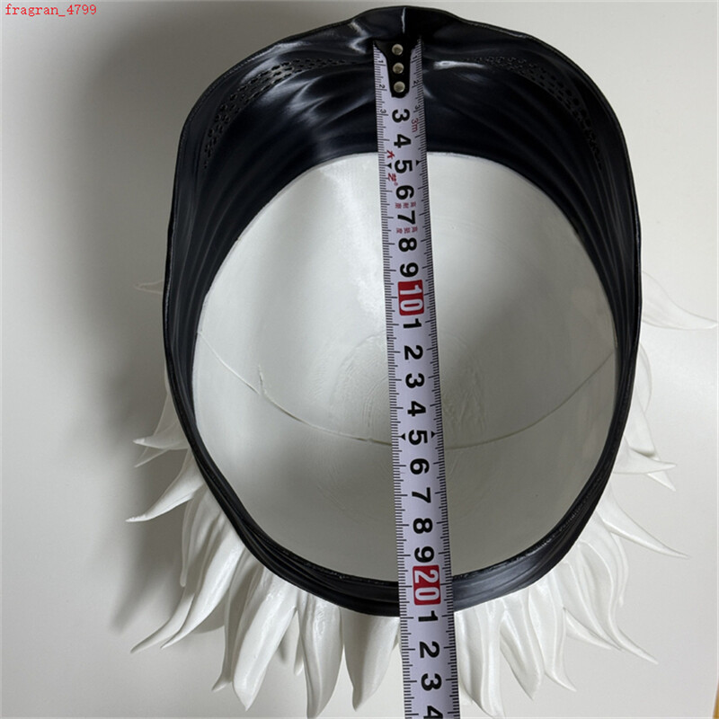 Anime Jujutsu Kaisen Gojo Satoru Cosplay Helmet Mask 1:1 Wearable Model Ornament