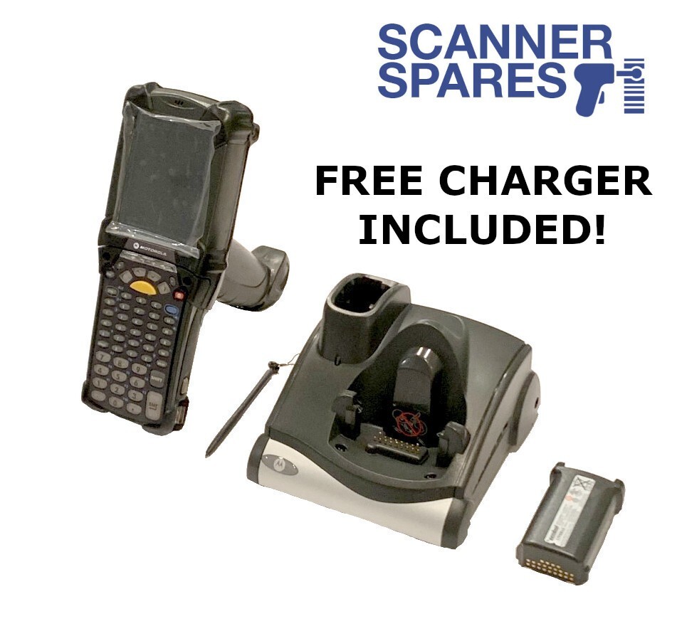 Symbol MC92N0-G90SXEYA5WR 1D & 2D Long Range Windows CE 7.0 + Battery + CHARGER!