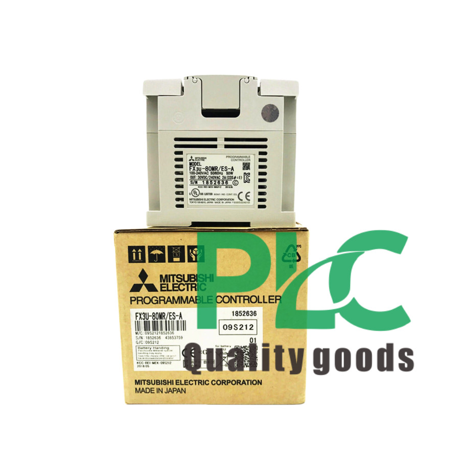 1PCS Brand New Mitsubishi FX3U-80MR/ES-A Quality assurance  Fast Shipping