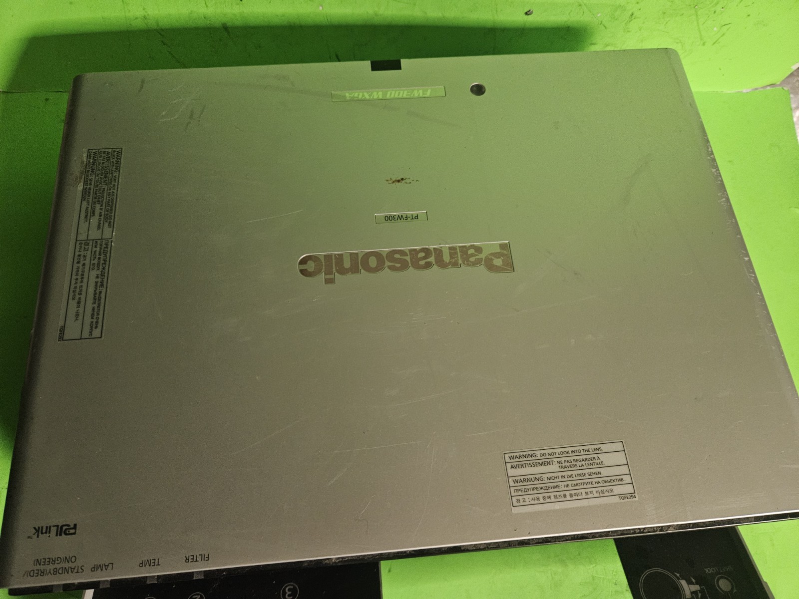 Panasonic PT FW300 Projector 984 Lamp Hours