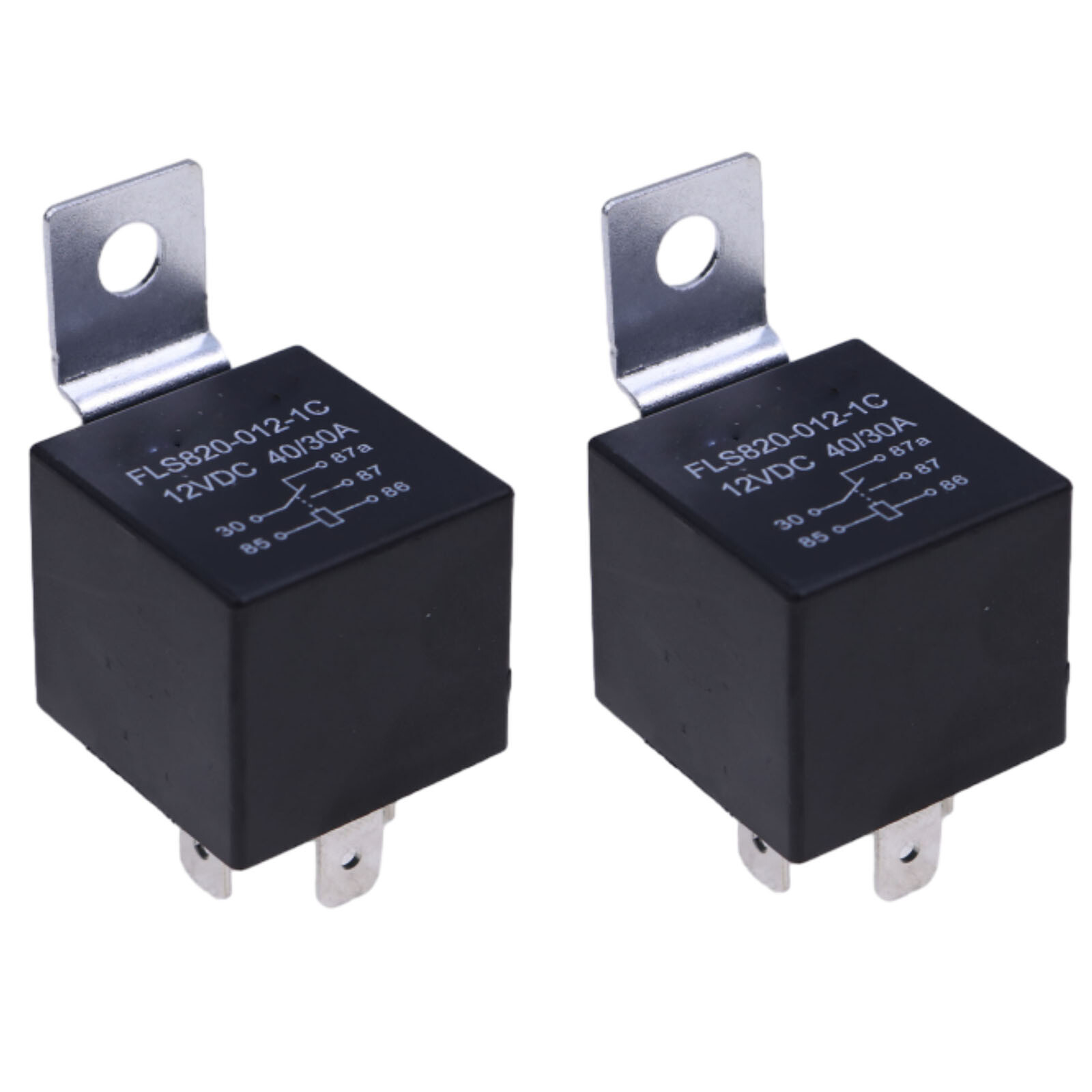 2X 307-2562 307-1886 Ignition Relay for Onan Generator Run Stop 5-Pin 12V