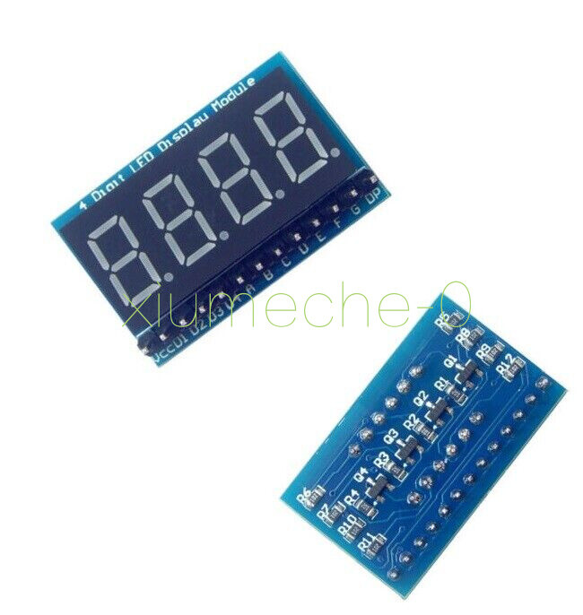 4-Digit 8 Paragraph LED Display Board Parallel Digital Tube Display Module NEW