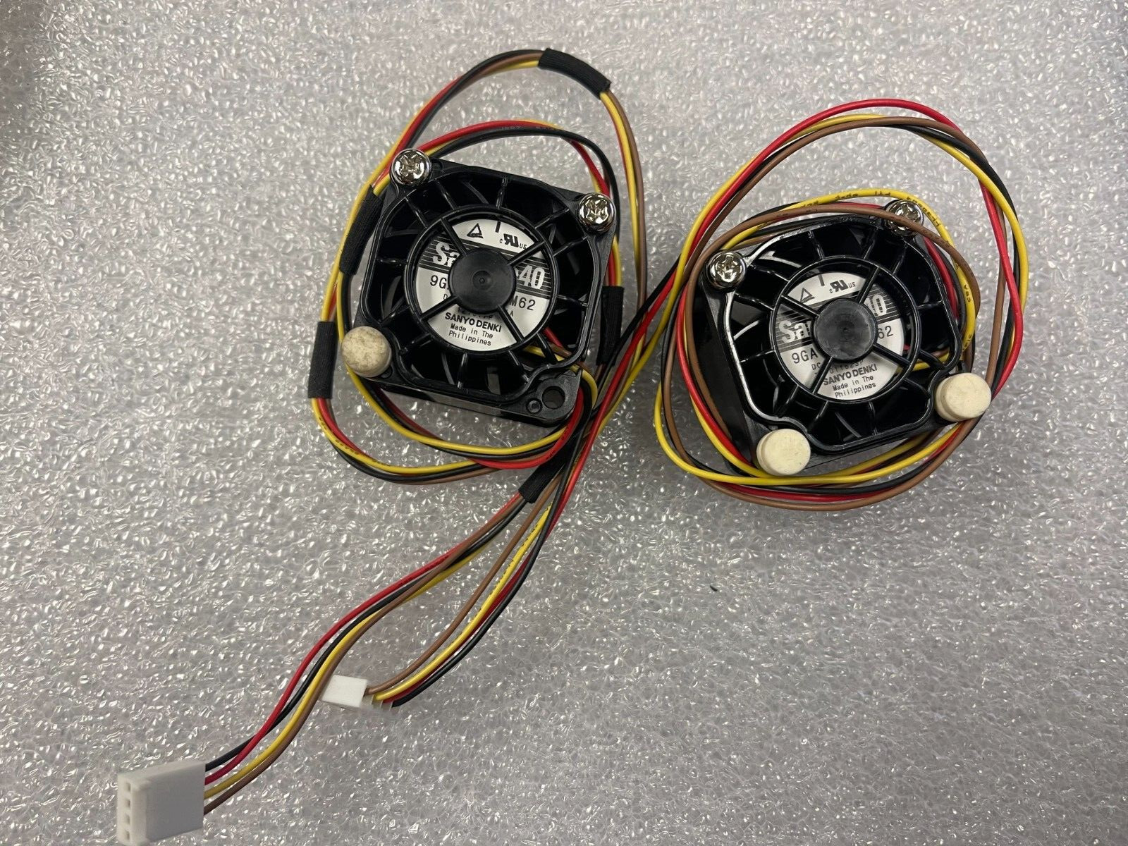 Lot of 2 San Ace 40 4PIN SANYO DENKI fan 9GA0412P3M62 12V 0.21A case fan
