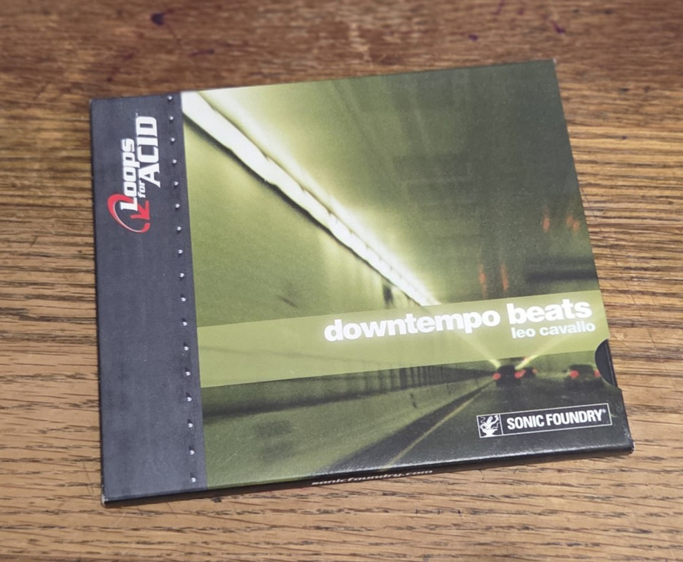 Loops for Acid Sonic Foundry Downtempo Beats - Sample Sound Library Sampling CD