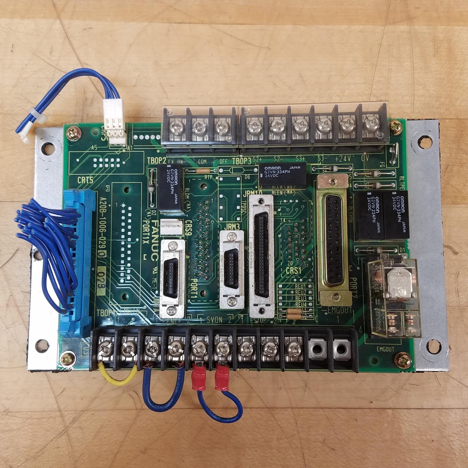 Fanuc A20B-1006-0290/02B Control Board - USED
