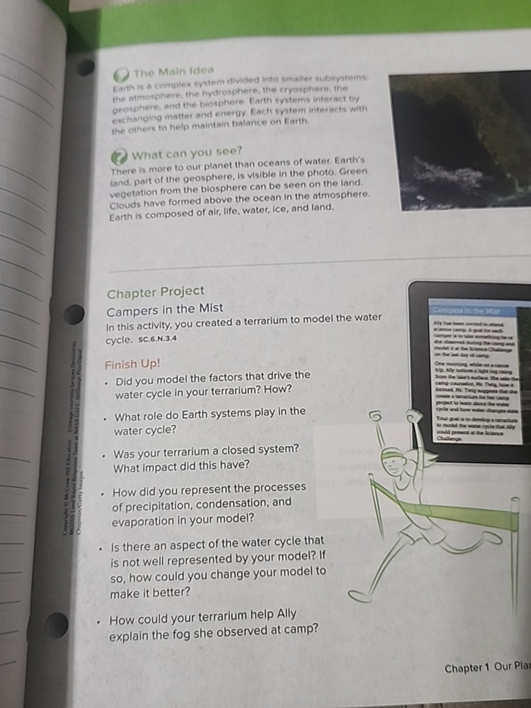 6th Grade 6 McGraw Hill Florida Science Comprehensive Course 1 Student Bundle