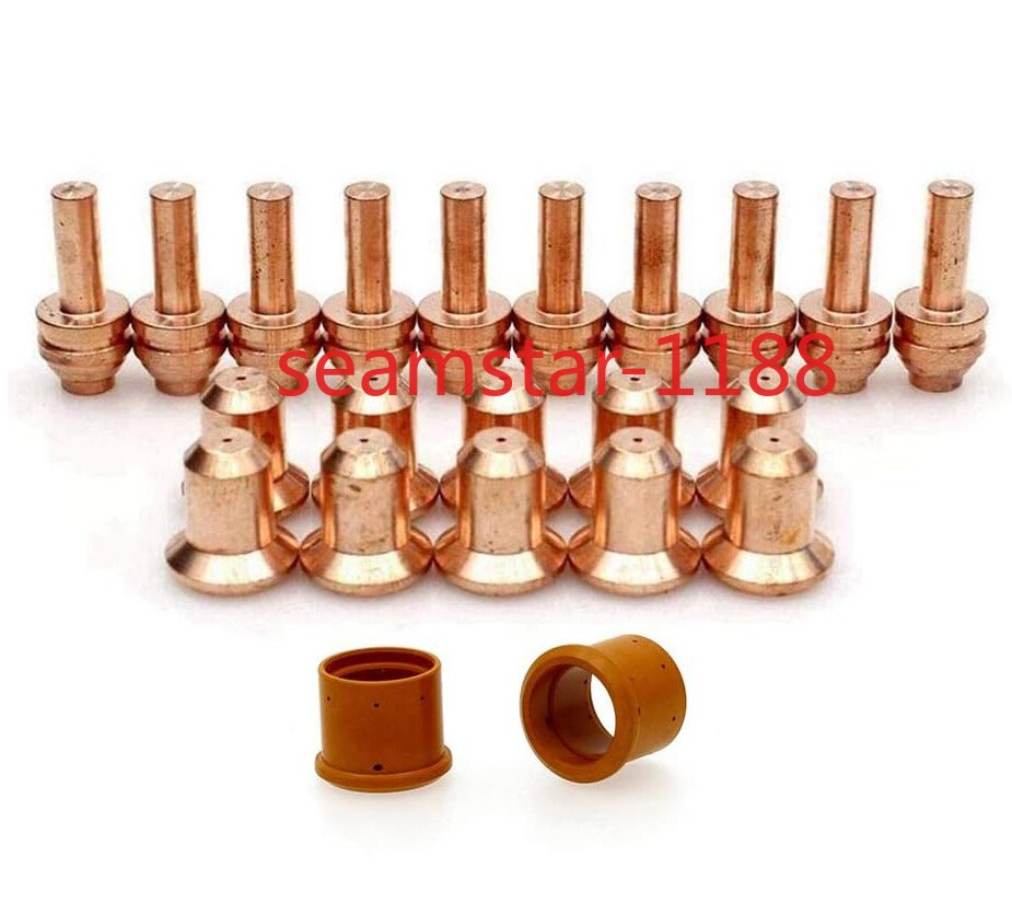 Plasma Electrode 176655 Tip 176656 Swirl Ring 202809 fr Miller ICE-25C 27C Torch