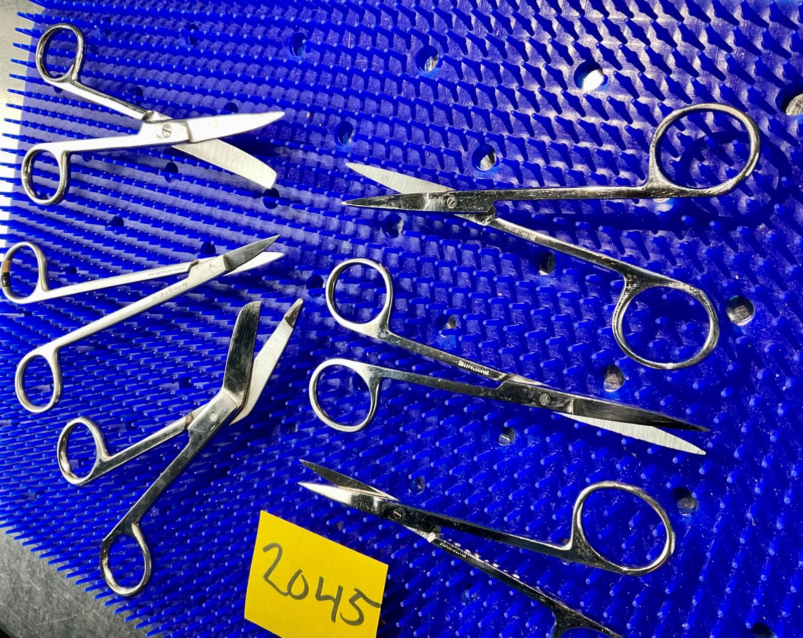 Lot Of 6 Precision Scissors Dental Hand Tools - Used